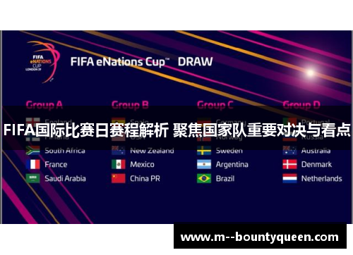 FIFA国际比赛日赛程解析 聚焦国家队重要对决与看点